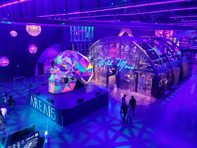 AREA15 indoor entertainment complex in Las Vegas