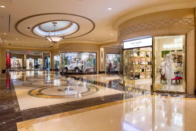 Grand Canal Shoppes indoor shopping in Las Vegas