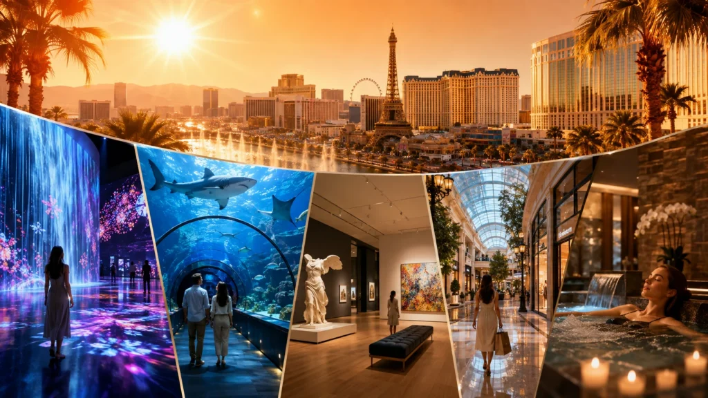 Indoor activities in Las Vegas during summer